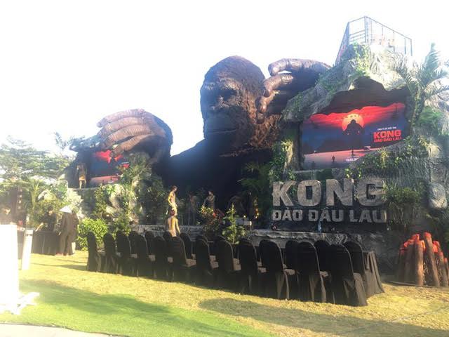 Thiết Kế Độc Đáo Tại Chương Trình Ra Mắt Phim Kong : Skull Island